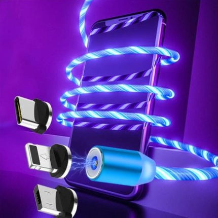 Cavo ricarica Magnetico con LED per iPhone, USB-C
