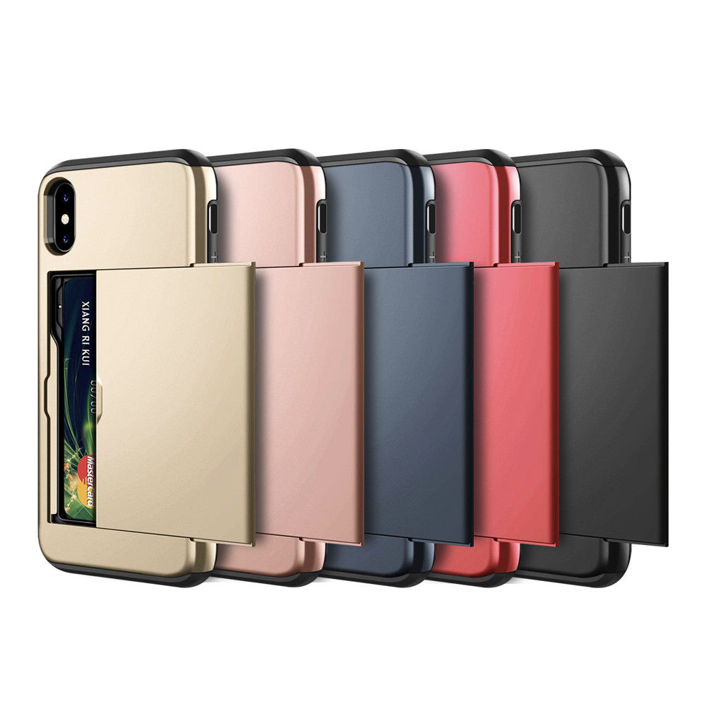 Cover iPhone con Porta Scheda e Banconote – Custodia Portafoglio 2 in 1