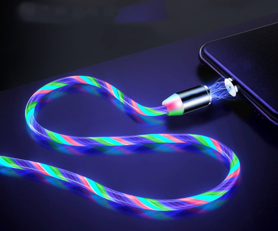 Cavo ricarica Magnetico con LED per iPhone, USB-C