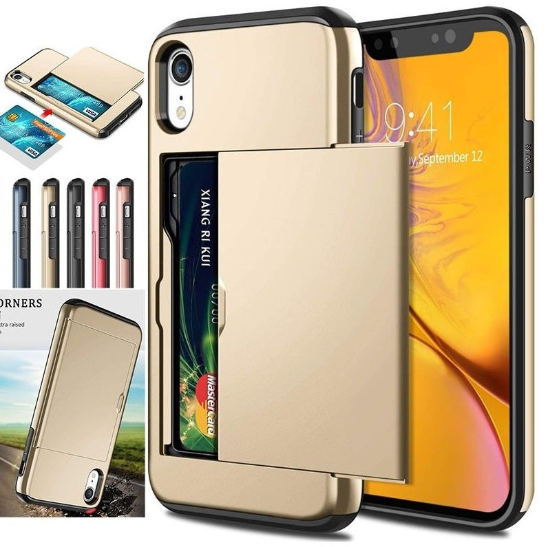 Cover iPhone con Porta Scheda e Banconote – Custodia Portafoglio 2 in 1