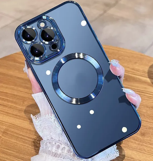 Cover MagSafe per iPhone 14, 13, 12, 11 Pro Max – Protezione Fotocamera Integrata