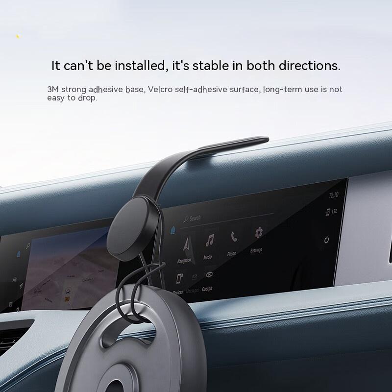 Supporto Auto Magnetico Pieghevole con Ricarica Wireless 15W – Compatibile con iPhone MagSafe