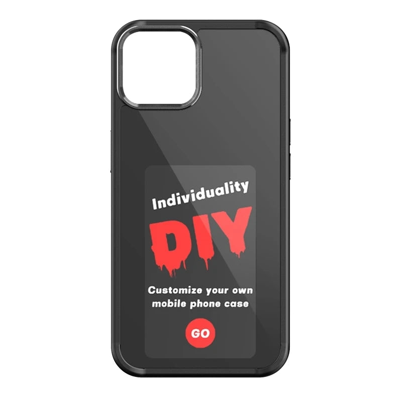 Custodia iPhone con Schermo E-Ink Personalizzabile – Cover di Design Unica