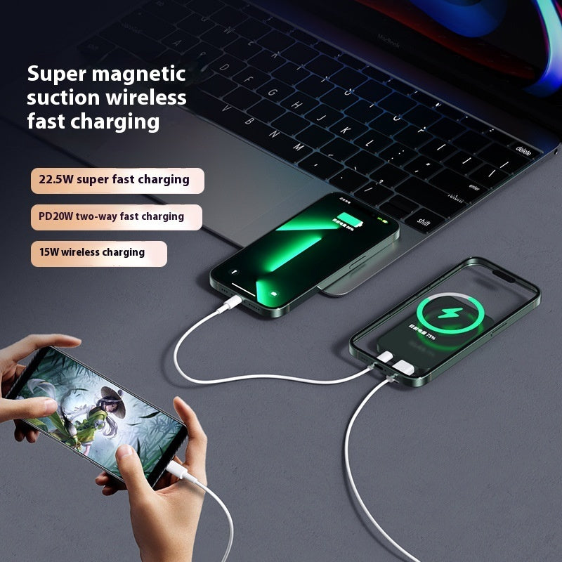 Power Bank MagSafe 10000 mAh – Ricarica Wireless Rapida per iPhone