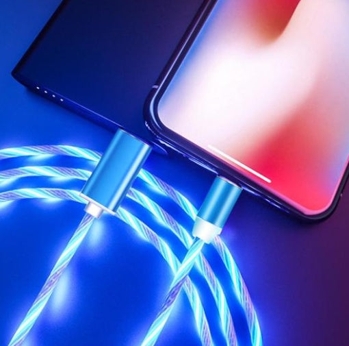Cavo ricarica Magnetico con LED per iPhone, USB-C