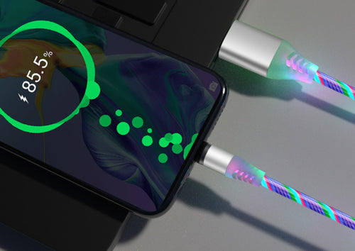 Cavo ricarica Magnetico con LED per iPhone, USB-C