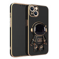Custodia iPhone 3D Astronauta – Cover Antiurto con Supporto Integrato ed Elettroplaccatura in